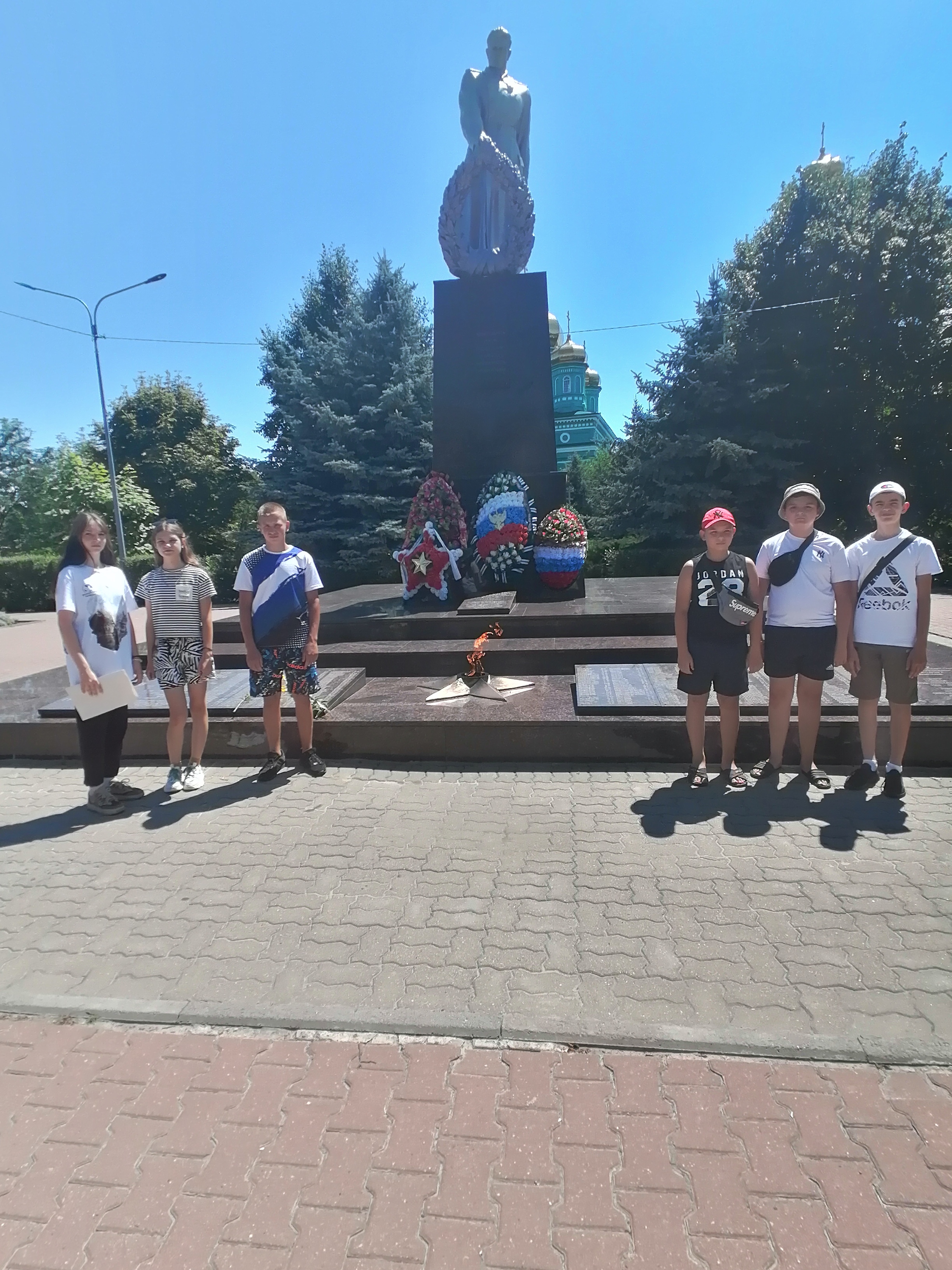 В рамках регионального проекта «Внуки Победы. 70 лет Белгородской области» на экскурсии 3 июля побывали учащиеся нашей школы.